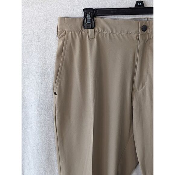 Adidas Golf Pants Lightweight Bundle 2 Pairs Khaki and Gray Size 38x30 - Picture 10 of 16